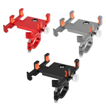 

Rotatable MTB Bike Fixed Phone Holders Handlebar Rearview Mirror Cellphone Bracket Scooter Navigation GPS Stands