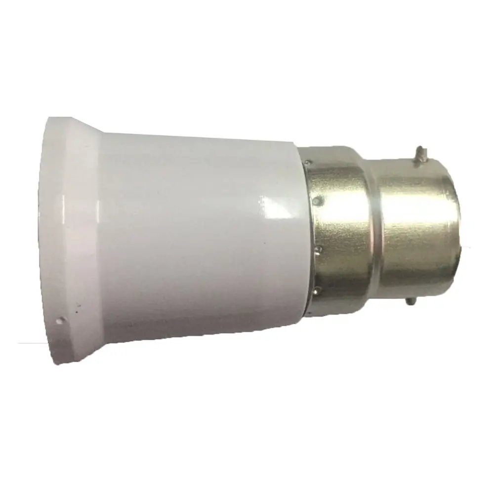ICOCO White B22 to E27 Socket Light Bulb Lamp Holder Adapter Plug Extender Lampholder Converter Change | Лампы и освещение