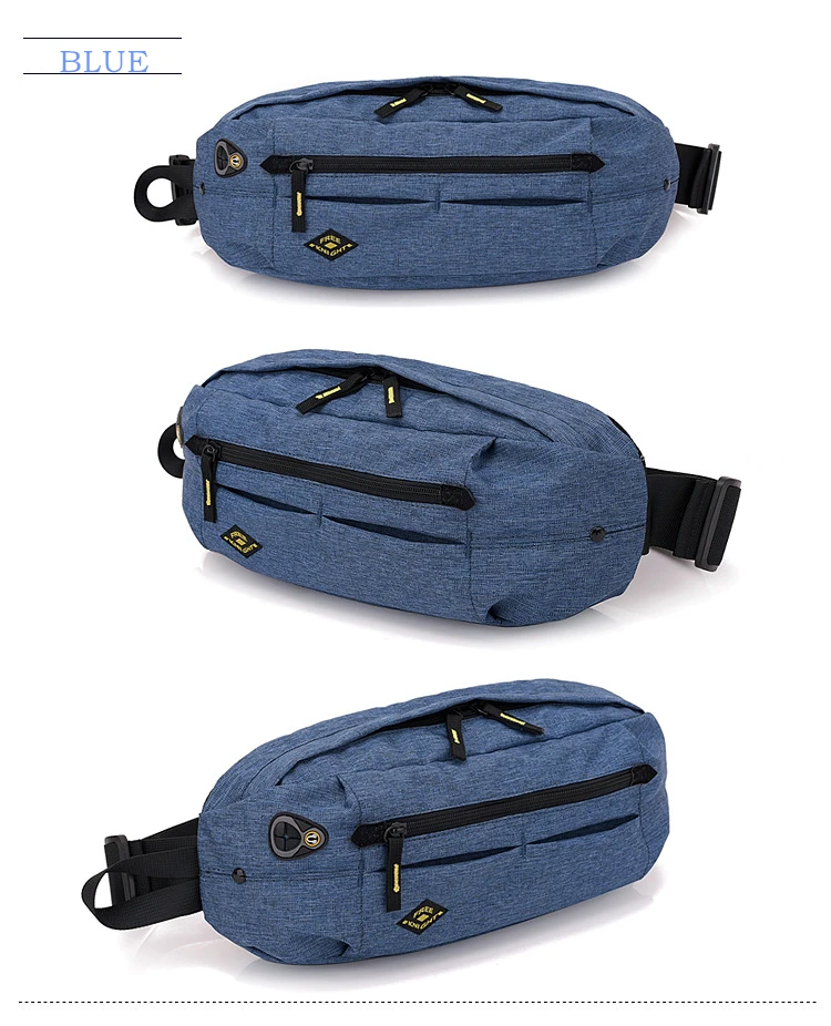 Hot Professional Running Waist Bag Chest Pack Walking City Mobile Phone Belt Pack Men Women Waterproof Fabric Multifunction Bags