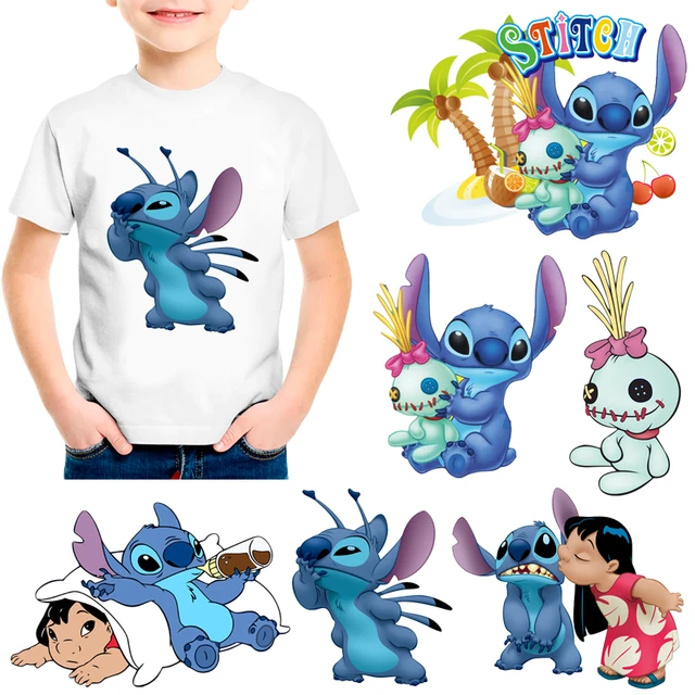 Stitch Iron Patches, Lilo Stitch Iron Patch