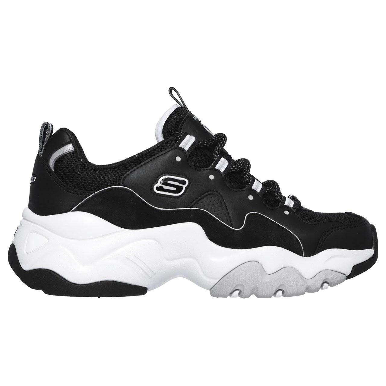 ZAPATILLAS SKECHERS D'LITES 3.0 ZENWAY NEGRO TEXTIL 12955 de correr| -