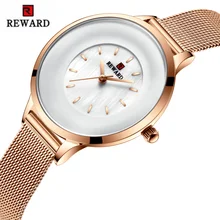 Роскошные женские часы-браслет, простые ультра-тонкие часы из розового золота, женские водонепроницаемые часы, кварцевые часы с японским механизмом