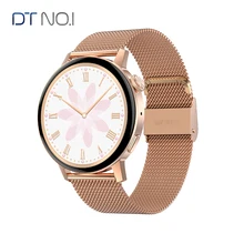 

DT No.1 Women Smart Watch NFC 390*390 Bluetooth Call AI Voice Assistant Password GPS Tracker Wirelss Charging lady Smartwatch