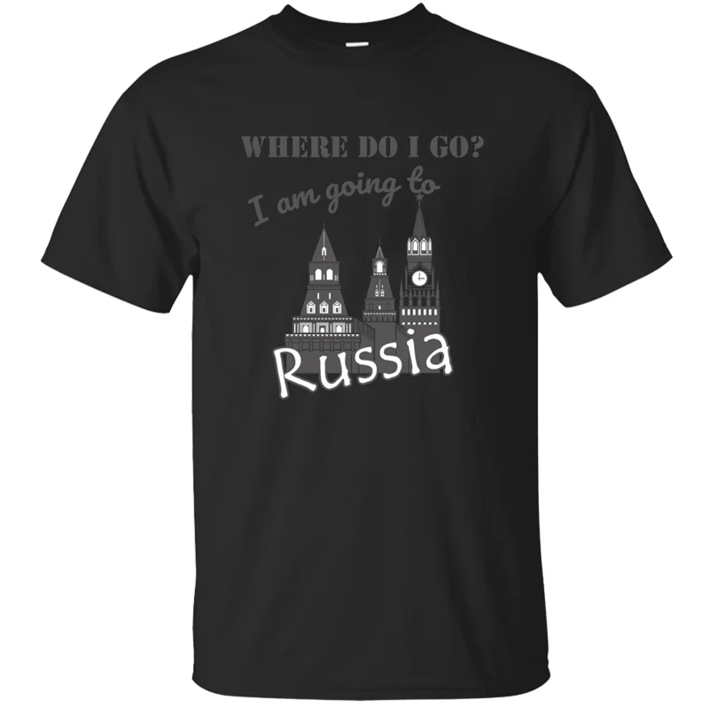 Трикотажная футболка с юмором для поездки в Россию, Мужская трендовая одежда, Мужская футболка для фитнеса с круглым вырезом размера плюс 3xl 4xl 5xl, топ в стиле хип-хоп