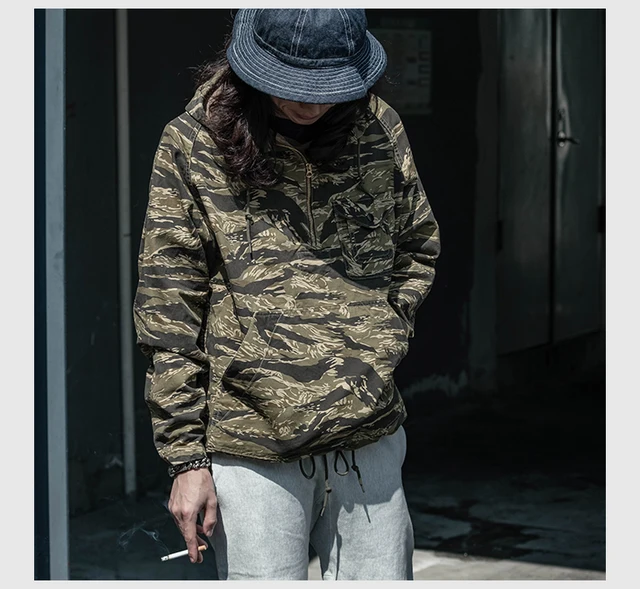 NON STOCK Vietnam Era Tiger Stripes Camo Smock Military