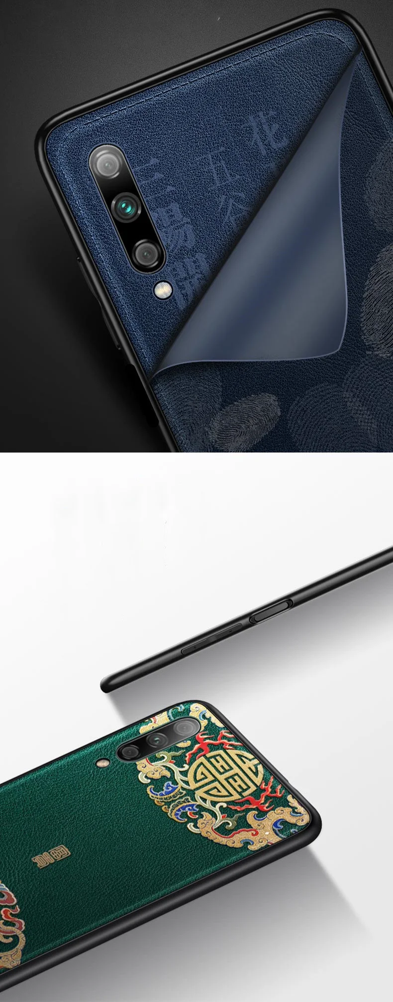 Aixuan кожаный чехол для телефона Honor 9X 3D Emboss с узором кожаный силиконовый чехол для huawei Honor 9x Pro Capa