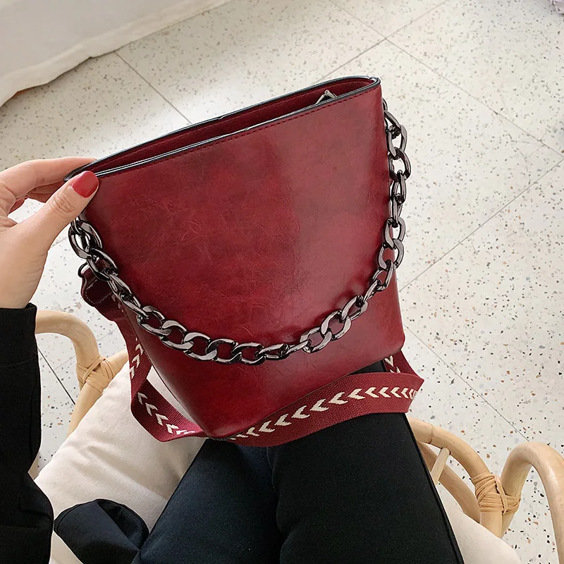 

Online Celebrity Bag Textured Shoulder WOMEN'S Bag 2019 Autumn And Winter New Style Fashion Korean-style Shoulder Bag Broadband