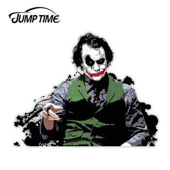 

Jump Time For Joker Funny Car Stickers Waterproof Bumper Decoration Occlusion Scratch 3D Vinyl Car Wrap