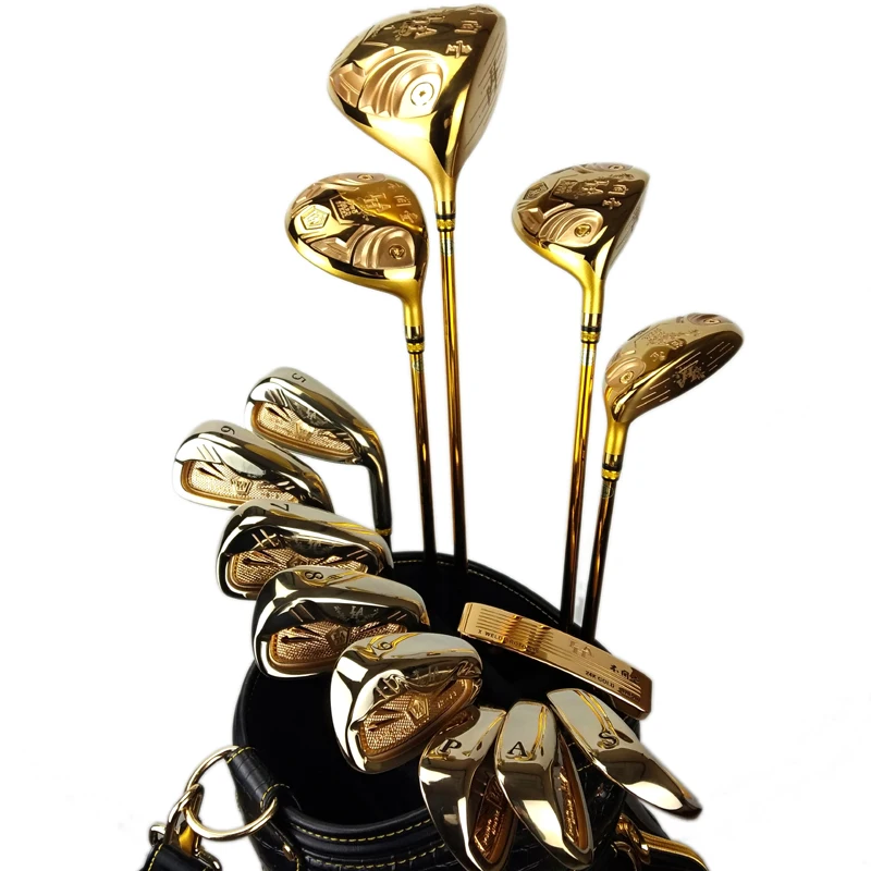 Gold golf club set Clearance