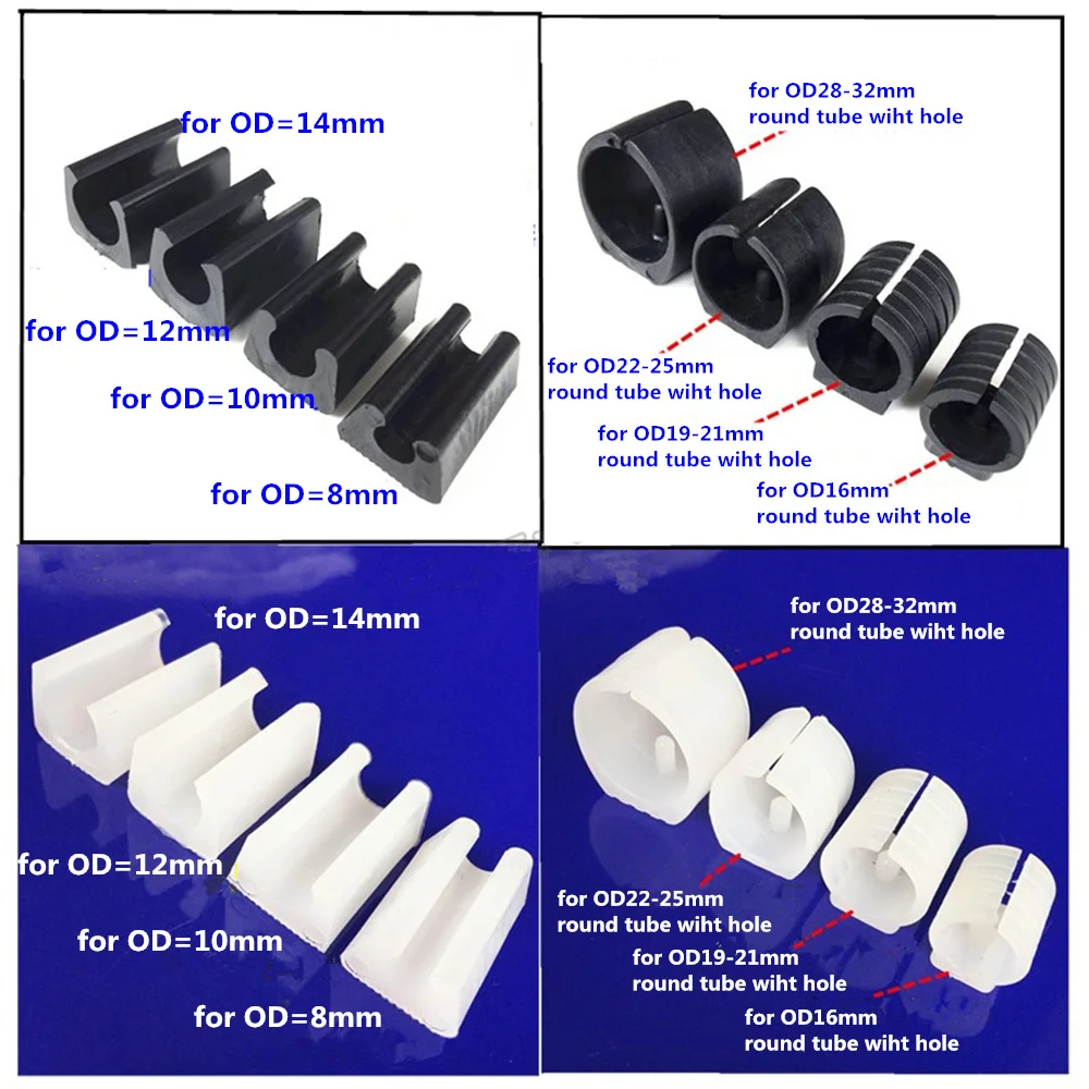 10Pcs Chair Leg Tips Caps U-Type Rubber Furniture Foot Table Chair Leg End Caps Covers Tips Floor Protectors Covers furniture leg covers,chair leg pads