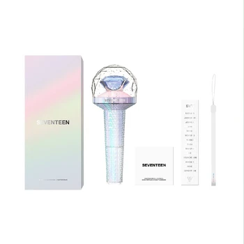 

KPOP SEVENTEEN CARAT BONG VER.2 Bluetooth Light Stick Album Concerts Lamp Lightstick Fluorescent Stick Card