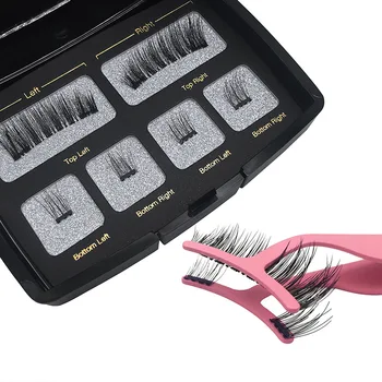 

Professional Magnetic false eyelashes tweezers extension tool lashes applicator wider clip makeup tools