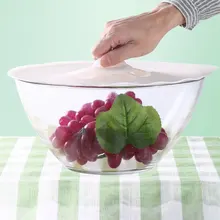Многофункциональная миска для микроволновой печи крышка для хранения свежих крышек Бытовая кухонная силиконовая кухонная утварь свежая сохраняющая многоразовую пищевую пленку