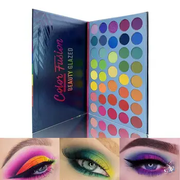 

Beauty Glazed 39-color rainbow fluorescent highlight eyeshadow matte palette B3U7