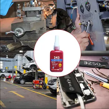 

243 50ml Cylindrical Retainer Locking Adhesive Metal Anaerobic Adhesive Thermal Strength Screw Glue Environment B3I7
