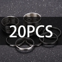 High - Quality Metal Split Key Rings for DIY Crafts and Jewelry Accessories (20 pcs) (20pcs)