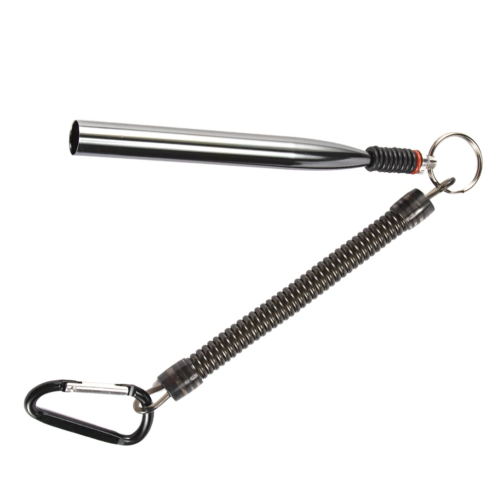 Aluminium Alloy Wacky Rig Tool with Coiled Lanyard and Clip Tackle