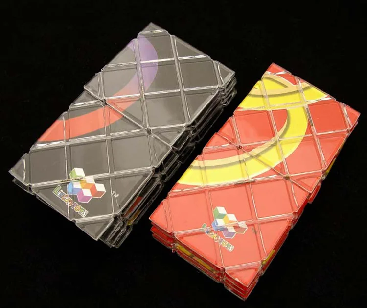 Куб головоломка Lingao 8 панелей Волшебная Складная головоломка кубики Twisty Cubo Magico Интеллектуальный Магический кубик Классические игрушки для mu889966