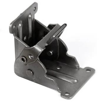

New 2Pcs 90 Degrees Self-Locking Folding Hinge Dining Table Lift Support Connection Cabinet Hinge Furniture Hardware Accessories