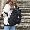 2022 Korea new ins Harajuku Japanese simple large-capacity backpack female fashion solid color zipper casual female backpack ► Photo 2/6