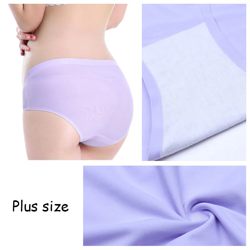 Solid Color Fashion Pregnant Women Underwear Cotton Low Waist Plus Size Care Belly Women Underwear Comfortable Women's Panties