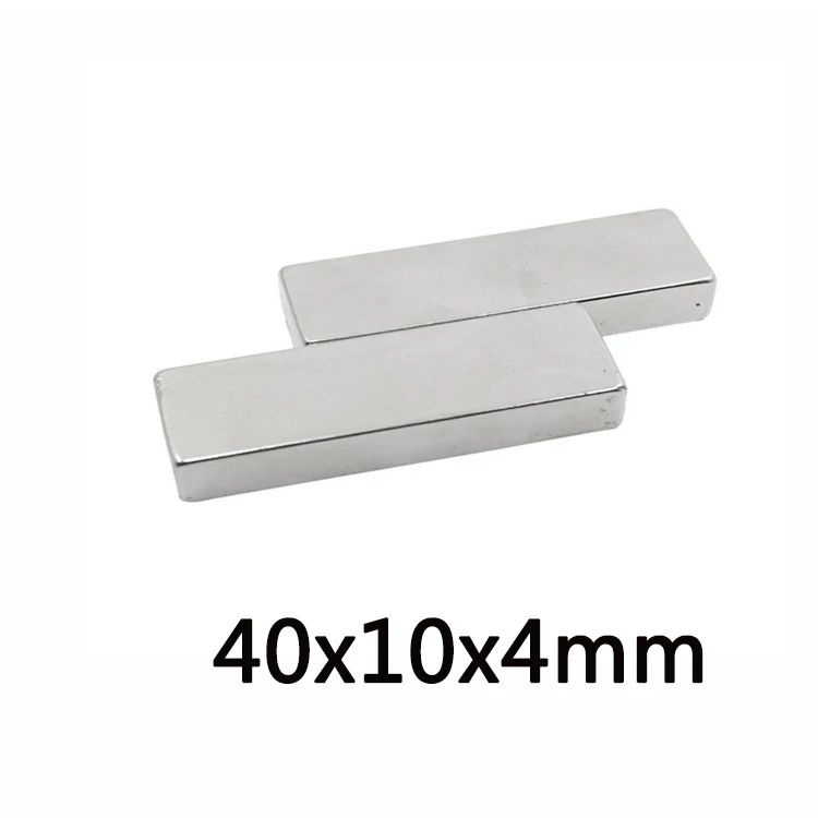 5/10/20/50pcs  40x10x4 mm Search Major Quadrate Magnet DIY Powerful Magnets 40x10x4mm Strong Neodymium Magnets 40*10*4mm