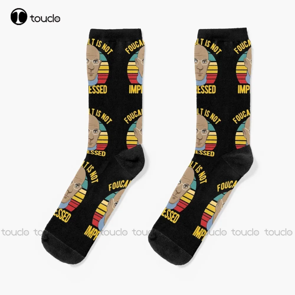 

Foucault Is Not Impressed - Philosophy Socks Women'S Socks Unisex Adult Teen Youth Socks Personalized Custom 360° Digital Print