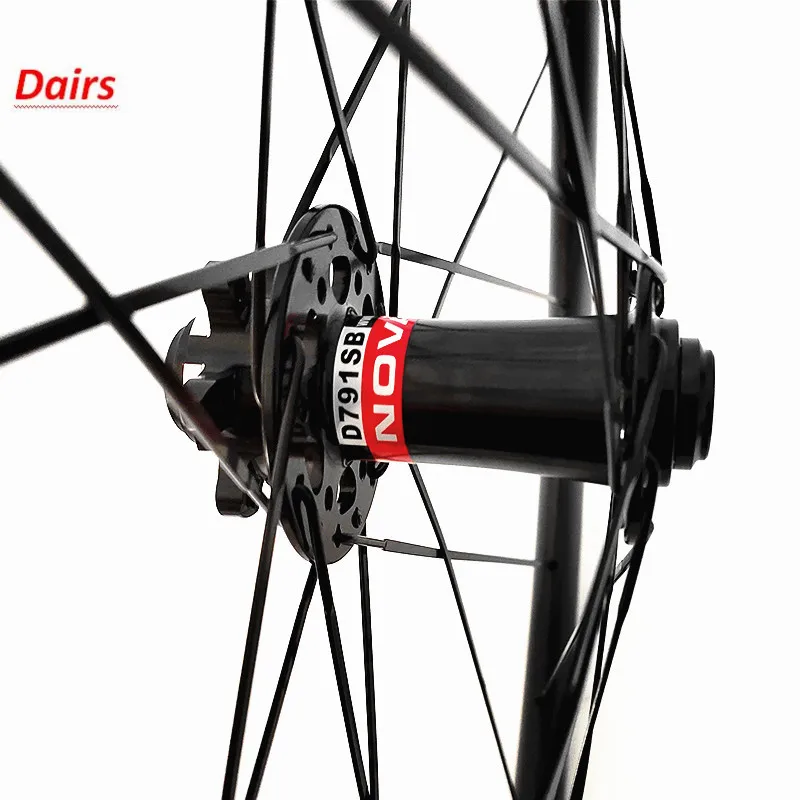 Flash Deal 700c carbon wheelset 50x23mm 1540g tutular disc carbon wheelset 100x12 142x12 disc brake road bike wheel 5
