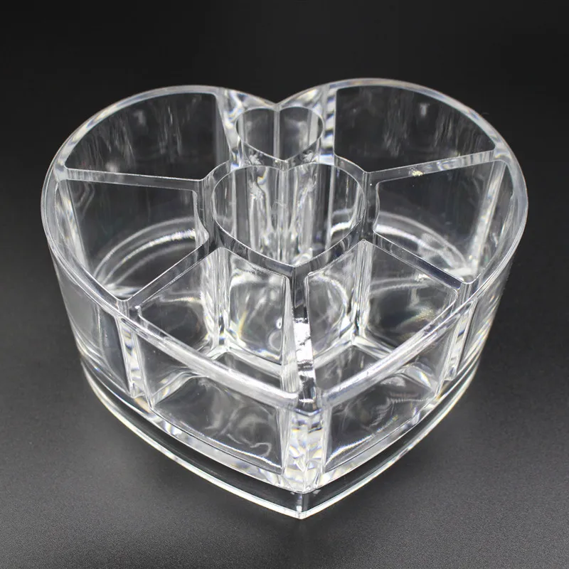 

Dressing Table Cosmetics Organizer Acrylic Brush Holder Makeup Storage Organizer Box For Cosmetics