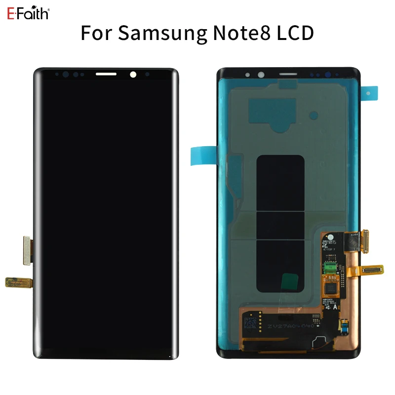 Efaith 1 шт. оригинальный 6 3 дюйма для SAMSUNG Galaxy NOTE 8 ЖК-дисплей N950 N950F N950N дисплей AMOLED Note8