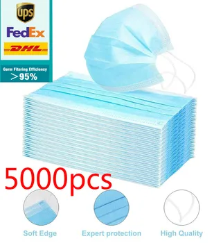 

dhl 500/800/1000/2000pcsAnti Gas Dust Mouth Face Masks Mask Mascherine Mascara Anti-droplet Mascarillas de Proteccion Disposable