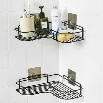 

Bathroom Kitchen Rack Shelf Organizer Holder Storage Shower Caddy Wall Corn