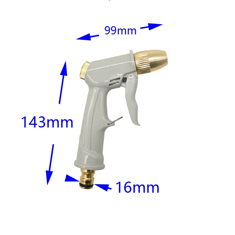 Flexible car Washing Water Gun Car Kit Water Jet Garden irrigation water Nozzle Watering Spray Sprinkler EVA Spring Tube 1pc