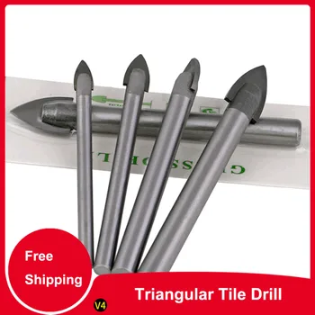 

Triangular Tile Drill Triangular Alloy Tile Ceramic Glass Drill Hole Bit Drilling Triangle Bit 3-4-6-8-10-12-16mm