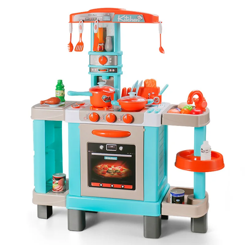  Xiong cheng Ites Sensing Large Size Kitchen Play House Baby Model Cooking Cook Set a Few Toys for C - 4000267435572