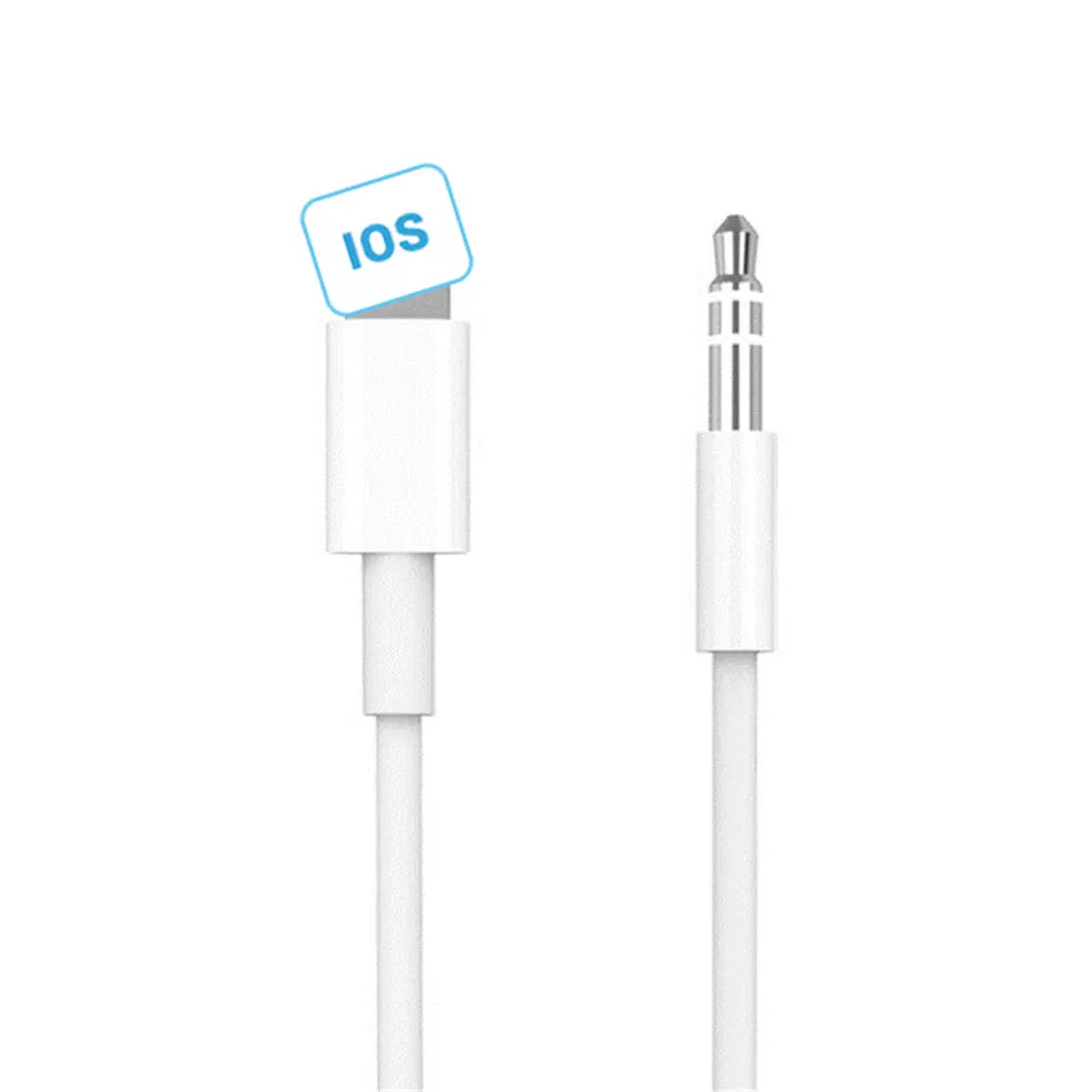 

AUX Lightning Cable 3.5mm Aux Jack Male Music Player For Car Speaker Adapter Audio Transfer Extension For Iphone XS Max 8 Pin