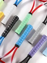 Badminton Grip Wrap Belt Thick Wear-Resistant Non-Slip Tennis Racket Grip Sweat-Absorbent Cloth