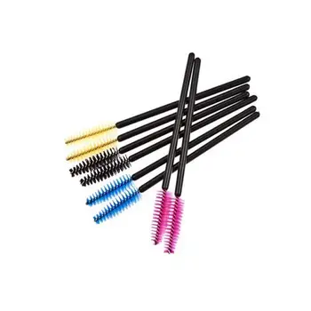 

50PCS Disposable Eyelash Mini Brush Mascara Applicator Wand Makeup Brushes Eyes Lip Cosmetics Brushes B0008