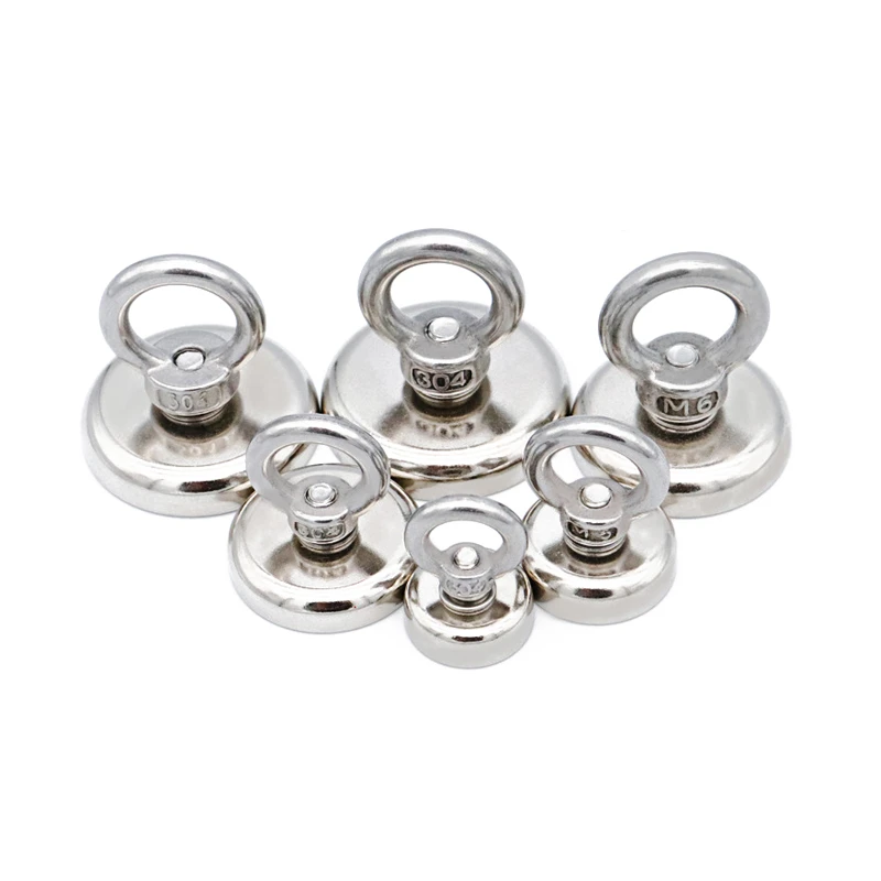 Super Strong Neodymium Fishing Hooks Rare Earth with Countersunk Hole