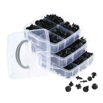 

620Pcs Car Accessories Trunk Screw Rivets Set Car Body Pin Plastic Retainer For Auto Bumper Fastener Clips Fender Rivet K7H8