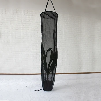

1Pcs Insect Mesh Housing New Portable Foldable Black Hanging Insect Cage Light Transmission Breathable Plant