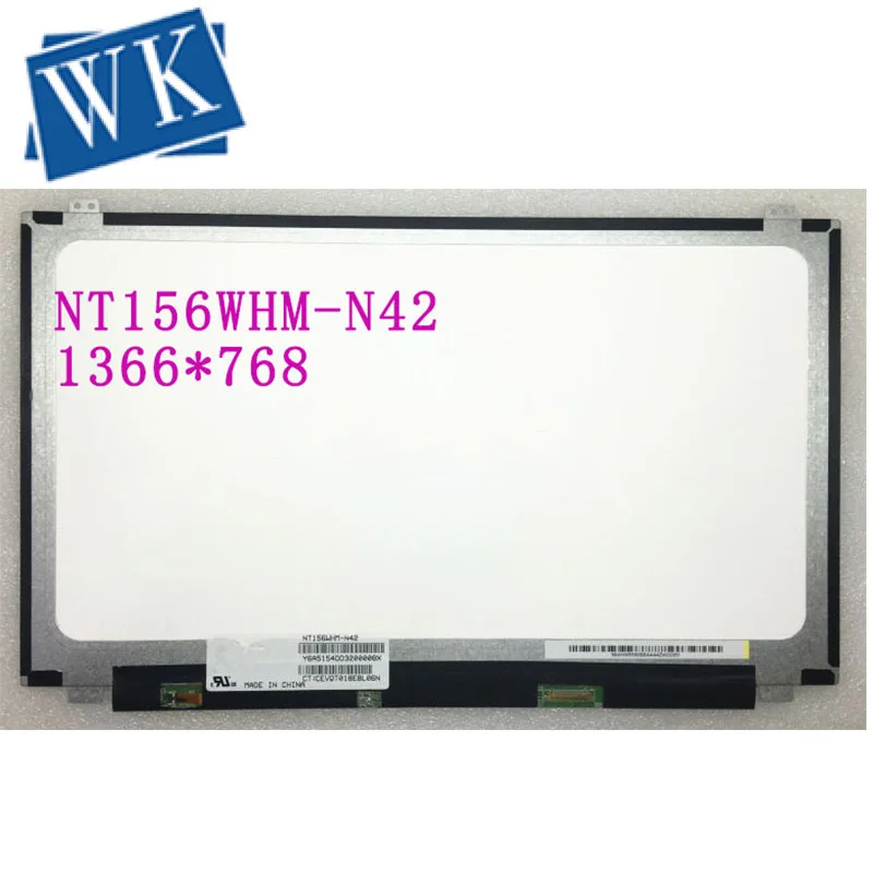 

15.6" NT156WHM-N42 N32 N12 B156XTN07.1/7.0, B156XTN04.5/4.6, N156BGE-EA2,EB2 EB1, E42, Matrix 30Pin Laptop LCD LED Screen