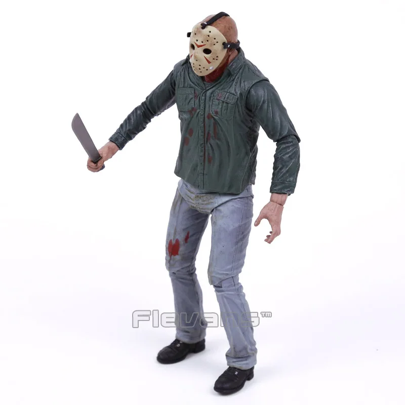 NECA Friday The 13th Part 3 3D Jason Voorhees Horror фигурка игрушка Коллекционная модель фигурки