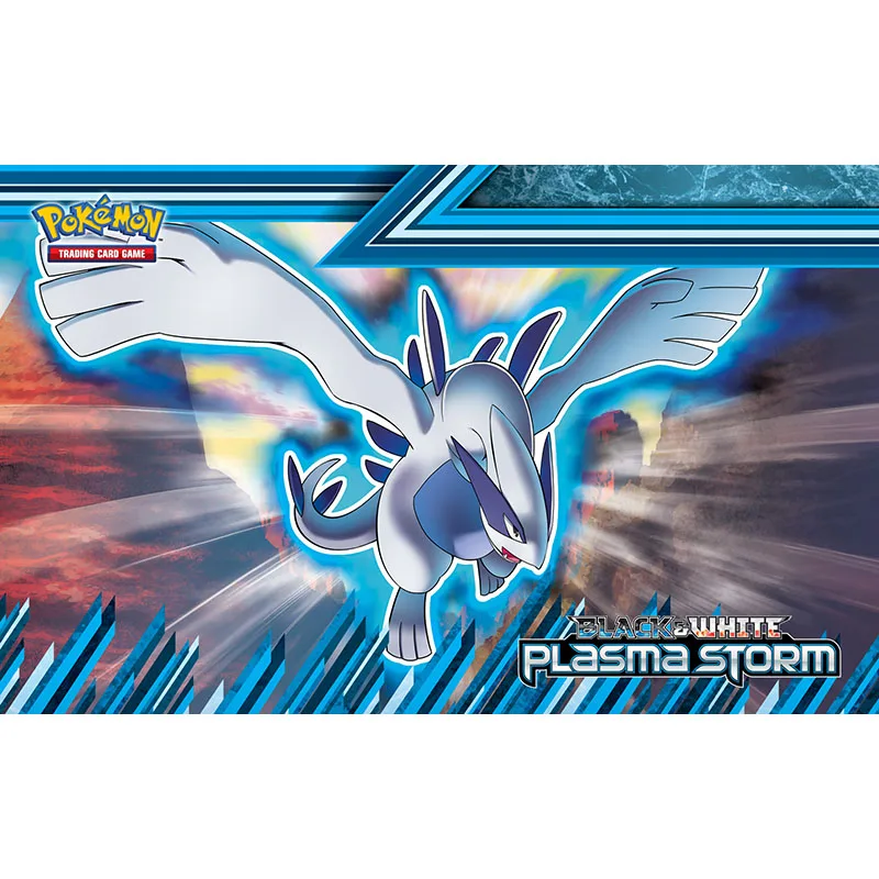 Takara Tomy Монстры Настольный игровой коврик Pokemon торговая карта Lugia Plasma Storm PTCG
