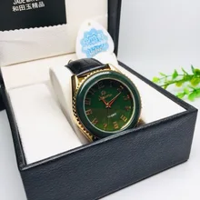 Уникальный бренд класса люкс для влюбленных jade наручные часы Мужские кварцевые Топ часы Пара Мода Популярные карнавальные Деловые женские часы