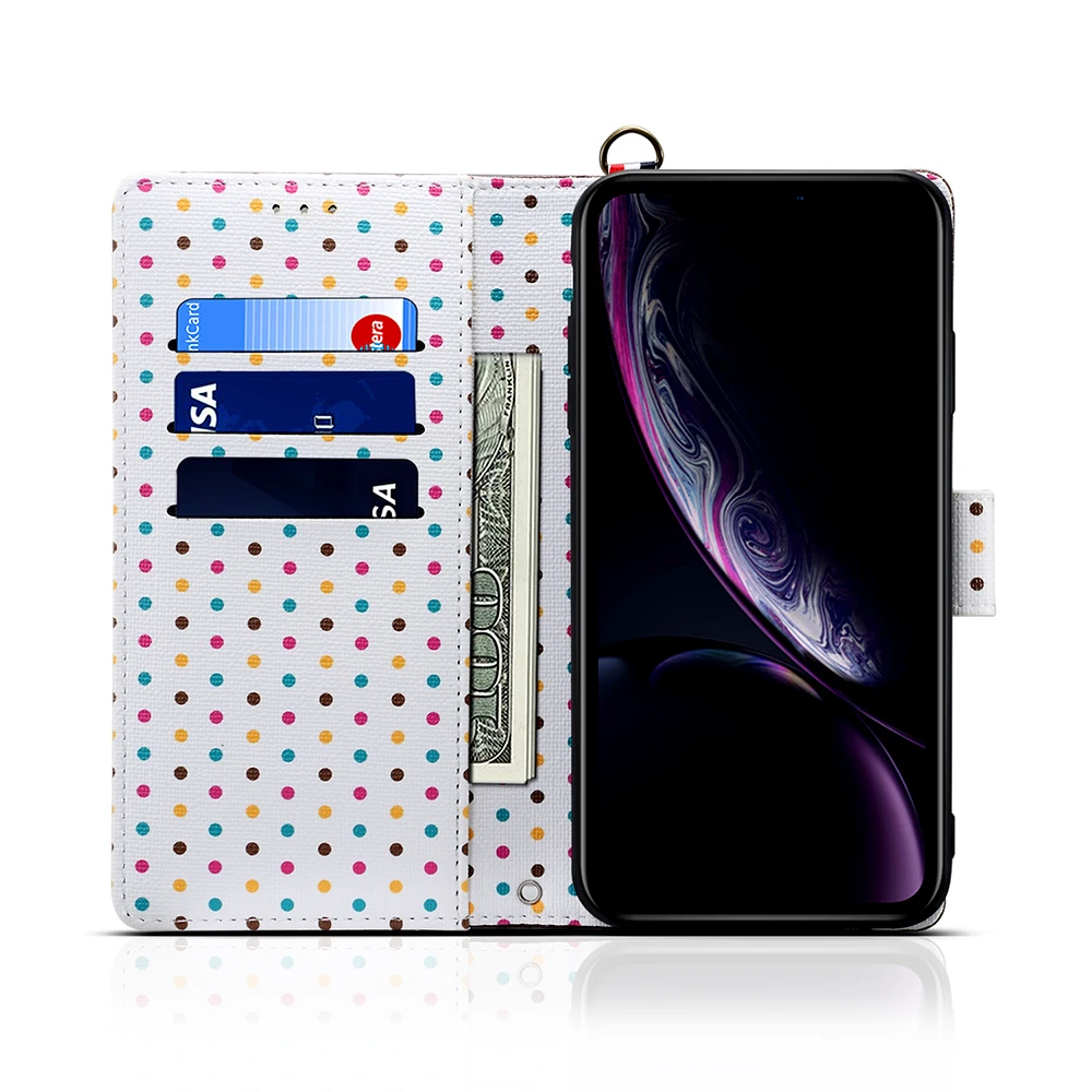 Чехол для samsung Galaxy A50 A30 A70 A40 A60 A20e A9 A7 S10E S10 Plus Note 10 10+ 9 кожаный чехол для телефона чехол-бумажник с ремешком