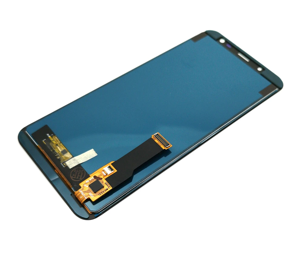 Может регулировать яркость ЖК-дисплей для samsung Galaxy A6 A600 A600F ЖК-дисплей кодирующий преобразователь сенсорного экрана в сборе