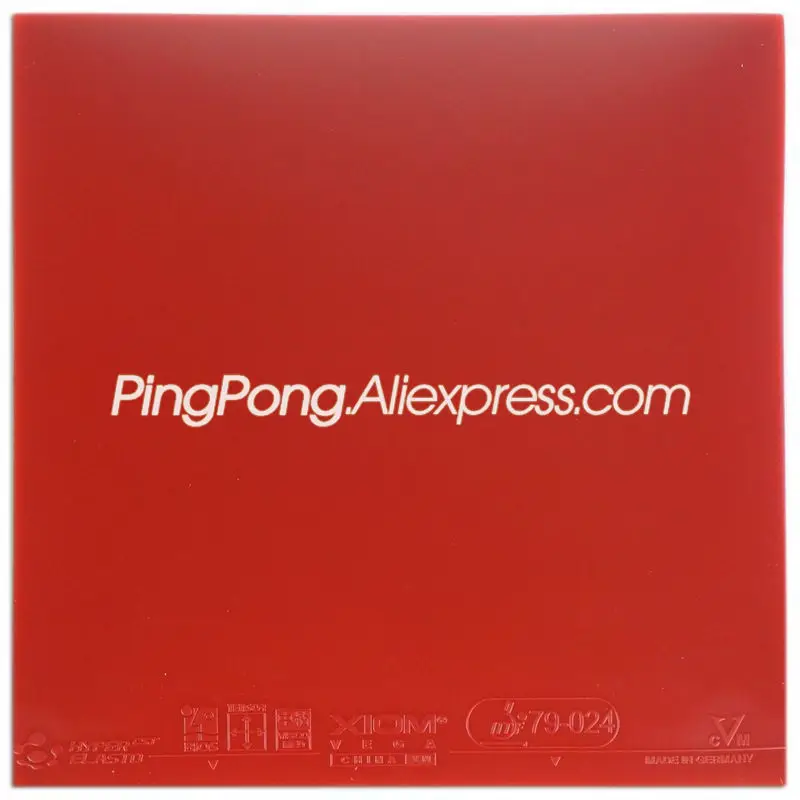 XIOM VEGA китайская резиновая оригинальная губка для пинг понга|pimple|china dragonchina mural |