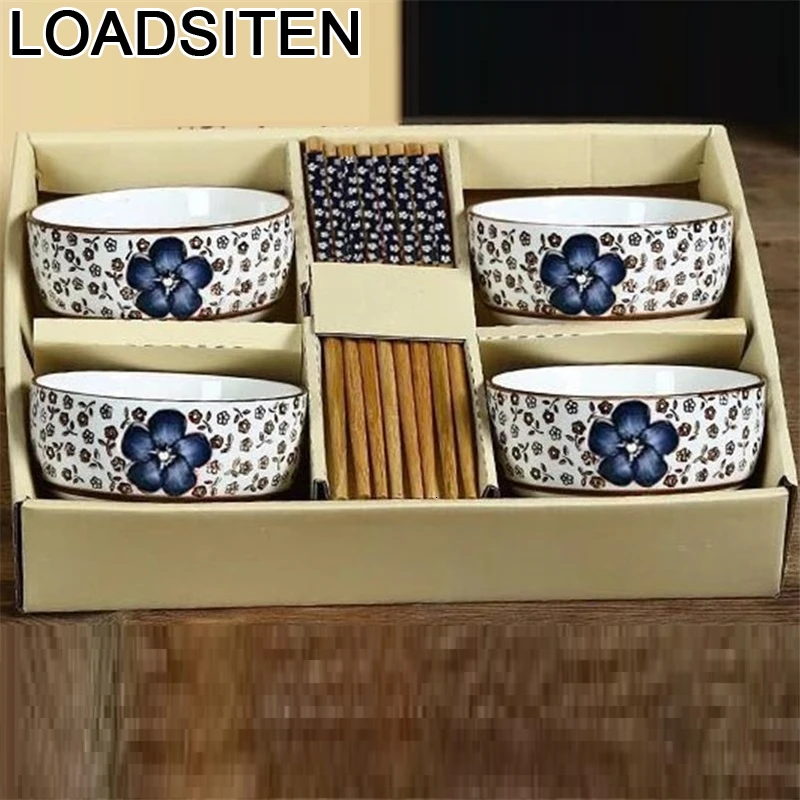 Coconut Ceramica Set Saladier Korean Ramen Noodles Keuken Accesoires Crockery Soup Ceramic Dinnerware Kitchen Bar Dining Bowl | Дом и сад