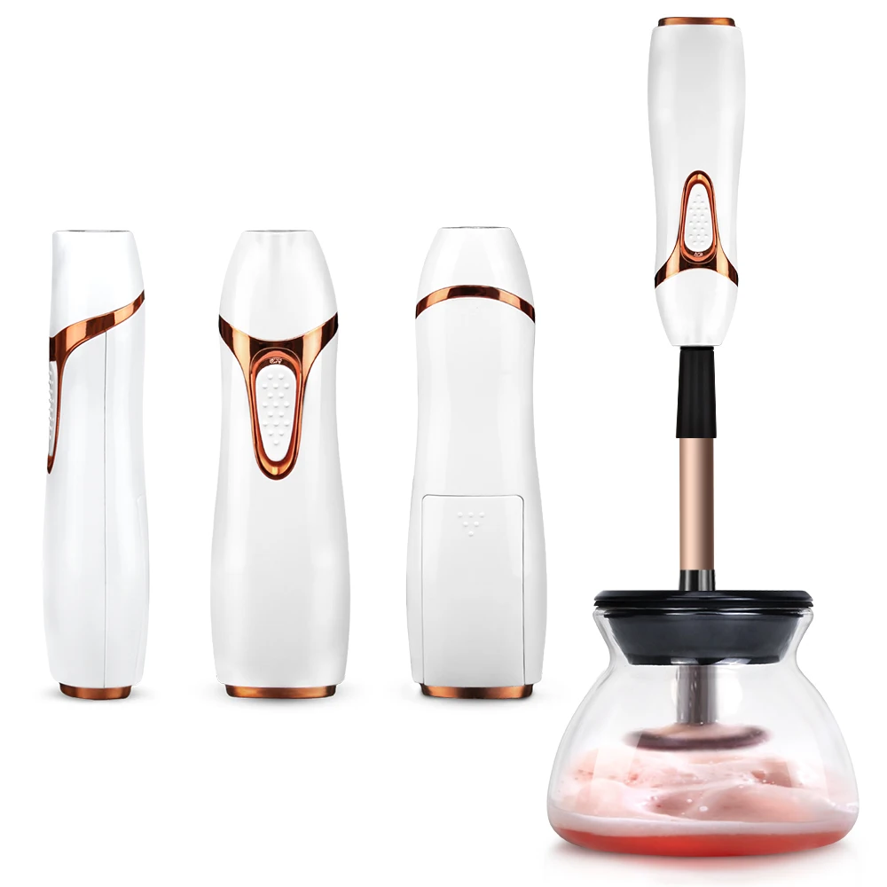 

Electric Makeup Brush Cleaner Convenient Silicone Make up Brushes Washing Cleanser Cleaning Tool Machine